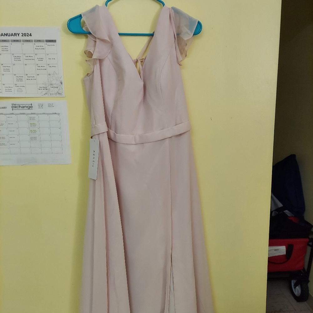 Blush Bridesmaid dress